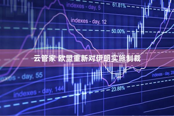 云管家 欧盟重新对伊朗实施制裁